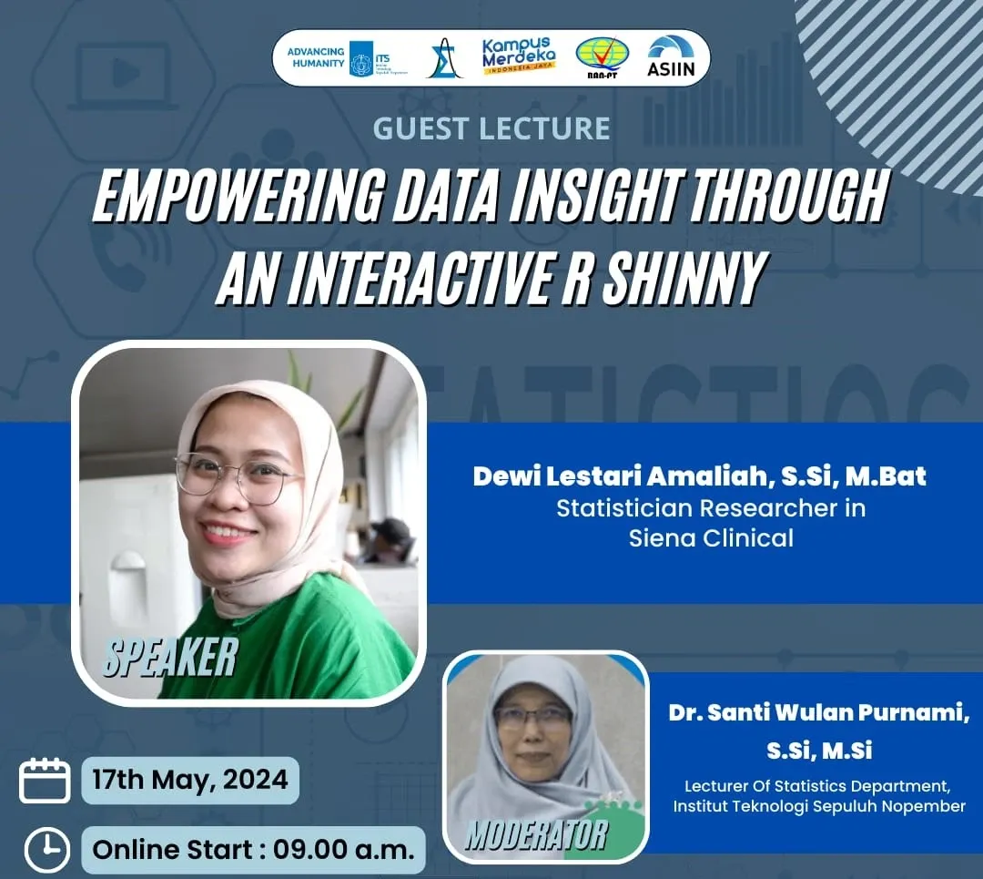 Guest Lecture on R Shinny poster